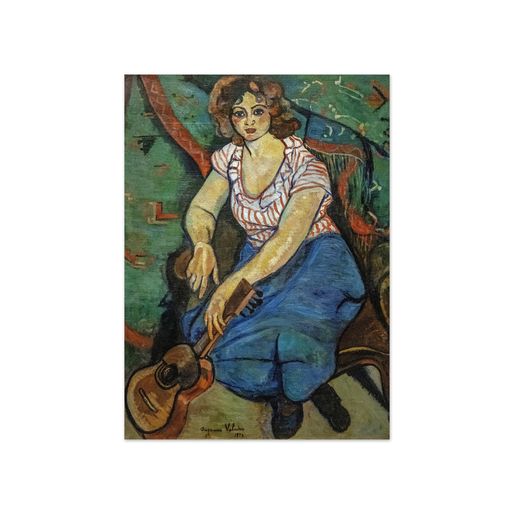 Suzanne Valadon - Woman with Guitar - Compact / Full Bleed / No Frame
