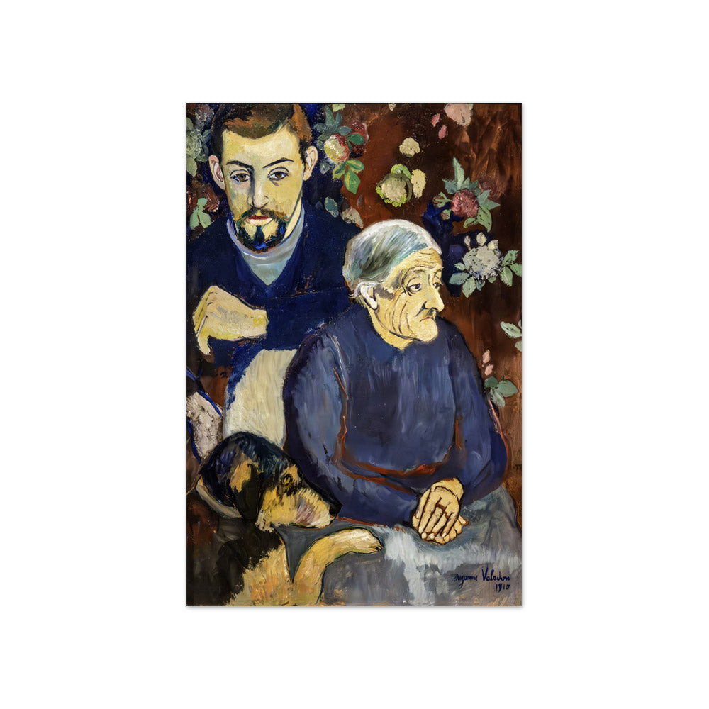Suzanne Valadon - Grandmother and Grandson - Compact / Full Bleed / No Frame