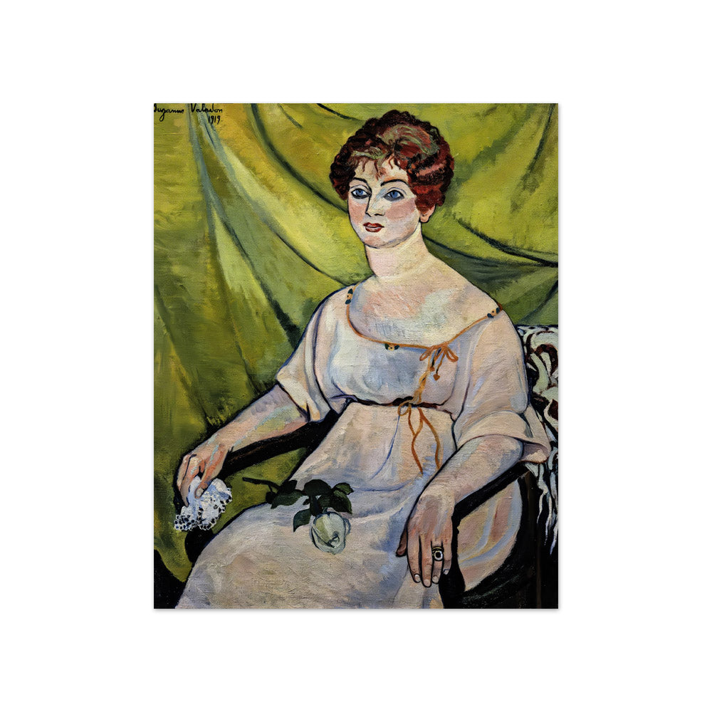 Suzanne Valadon - Woman in Armchair. Portrait of Madame G. - Compact / Full Bleed / No Frame