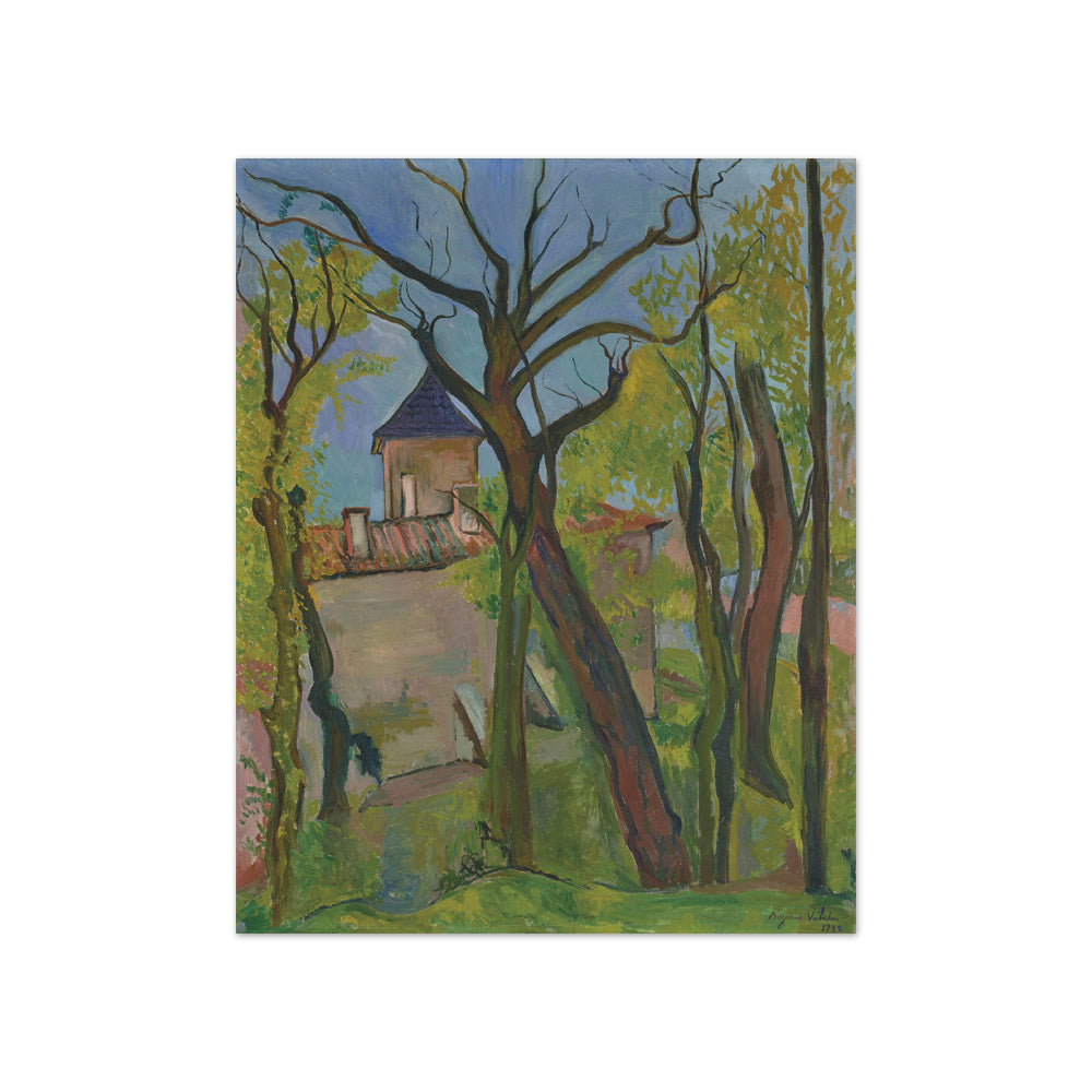 Suzanne Valadon - Landscape at Saint Bernard - Compact / Full Bleed / No Frame