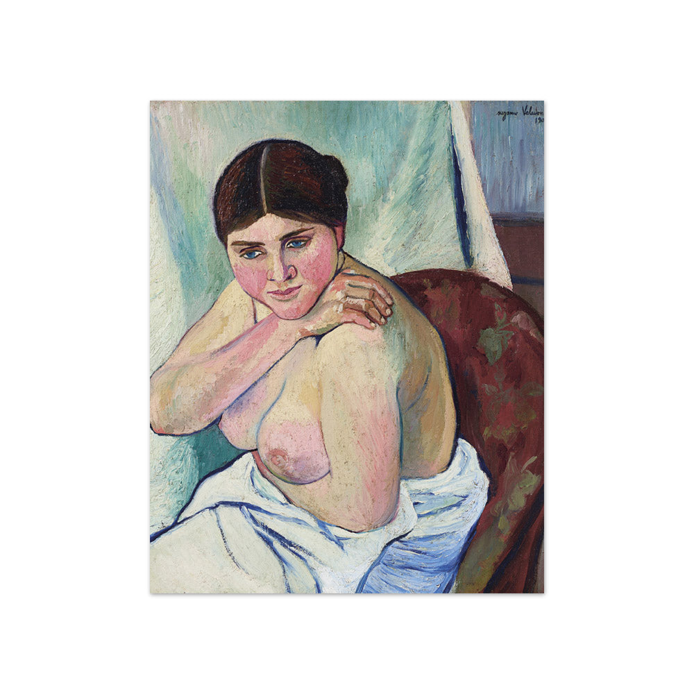 Suzanne Valadon - Juliette Sitting in a Armchair - Compact / Full Bleed / No Frame