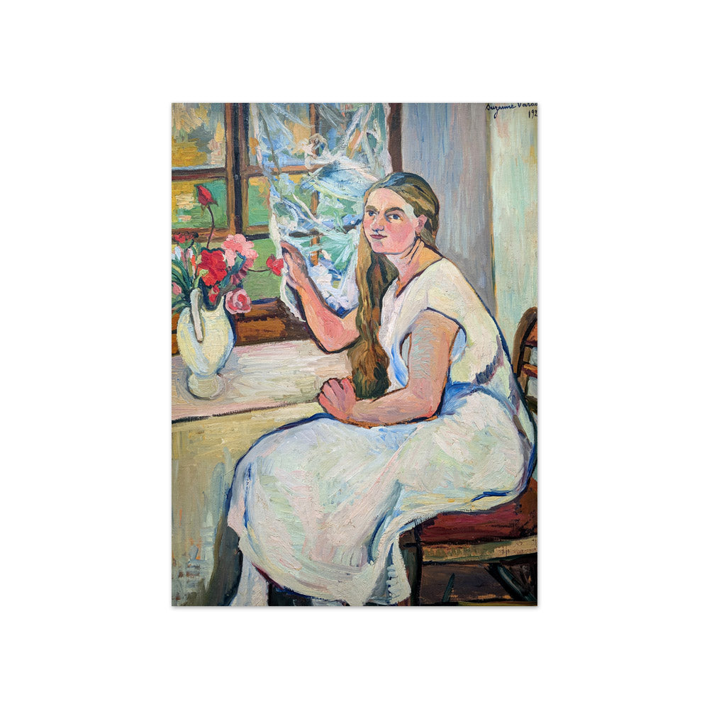 Suzanne Valadon - Germaine Utter at Her Window - Compact / Full Bleed / No Frame