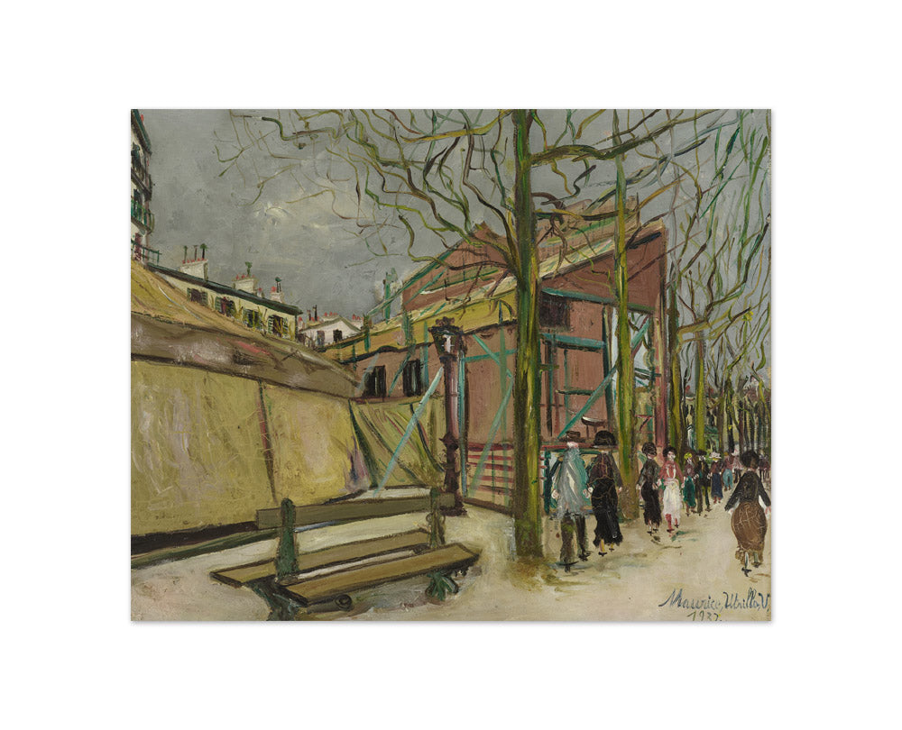 Maurice Utrillo - Fête de Vaugirard - Compact / Full Bleed / No Frame