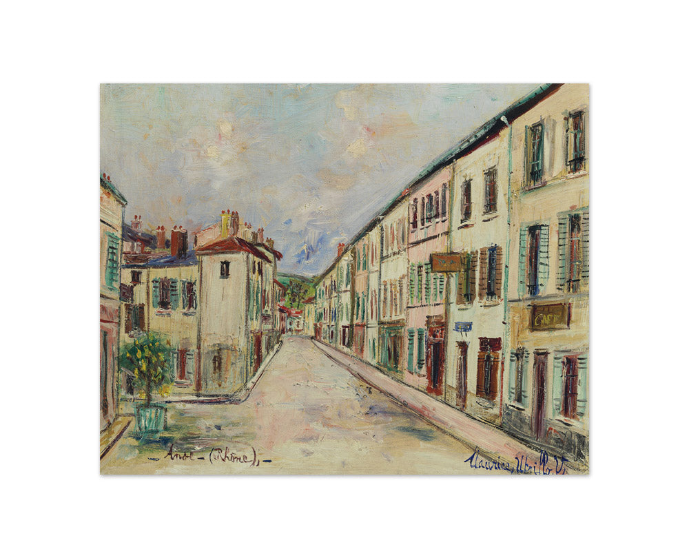 Maurice Utrillo - Anse (Rhône) - Compact / Full Bleed / No Frame