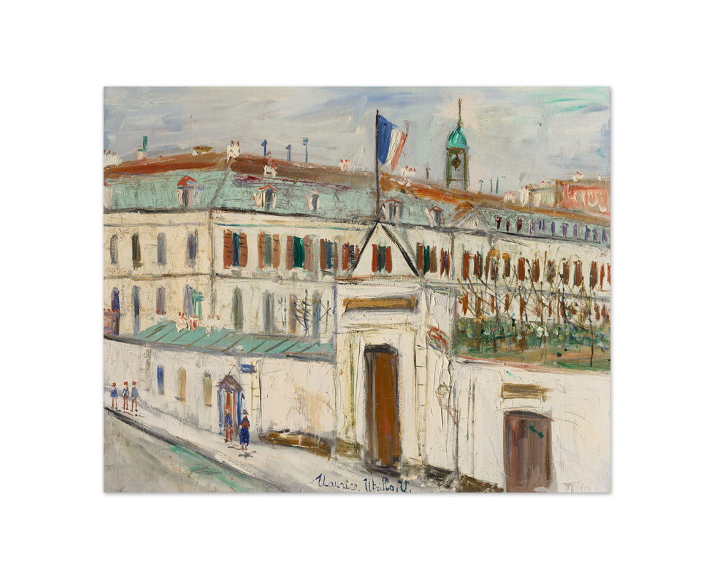 Maurice Utrillo - The Barracks - Compact / Full Bleed / No Frame