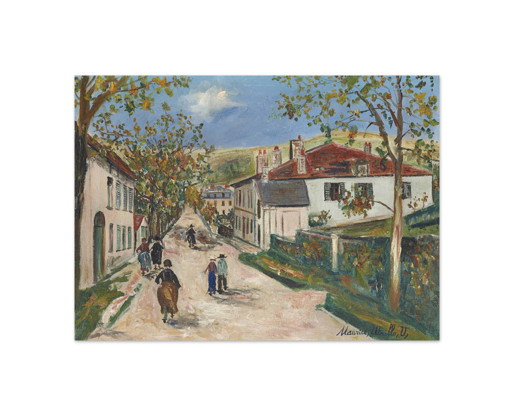 Maurice Utrillo - Châtillon-de-Michaille - Compact / Full Bleed / No Frame