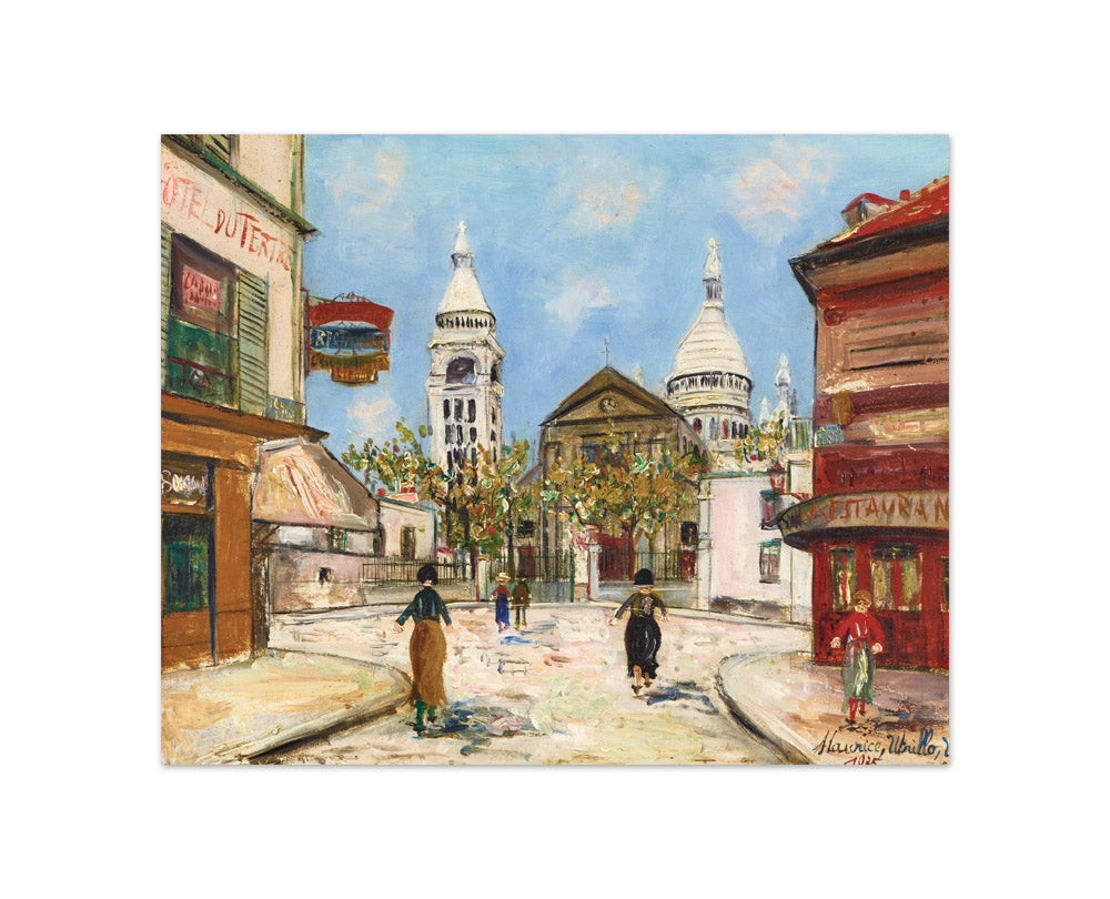 Maurice Utrillo - Église Saint-Pierre à Montmartre - Compact / Full Bleed / No Frame