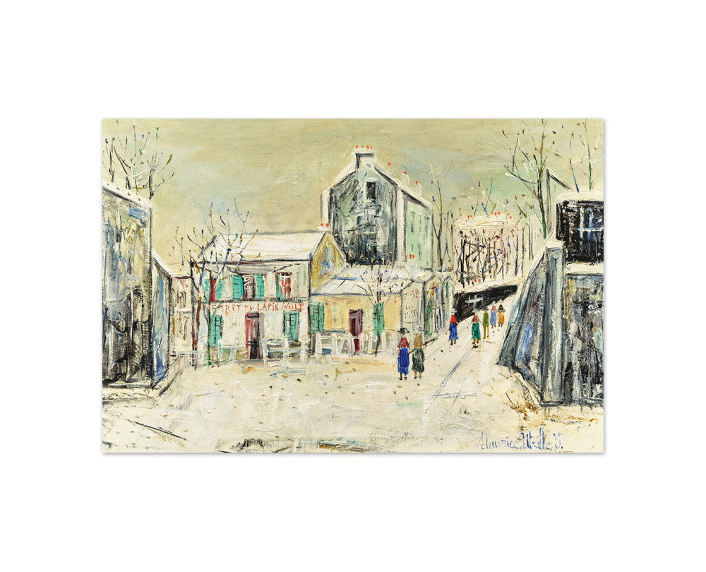 Maurice Utrillo - The Agile Rabbit - Compact / Full Bleed / No Frame