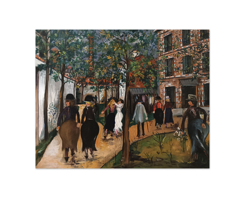 Maurice Utrillo - The Asylum - Compact / Full Bleed / No Frame