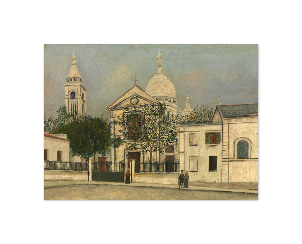 Maurice Utrillo - Sacré-Cœur Basilica at Montmartre - Compact / Full Bleed / No Frame