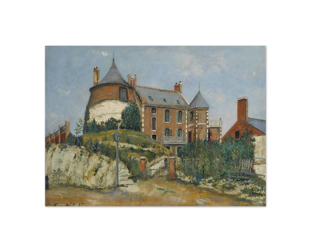 Maurice Utrillo - The Castle - Compact / Full Bleed / No Frame