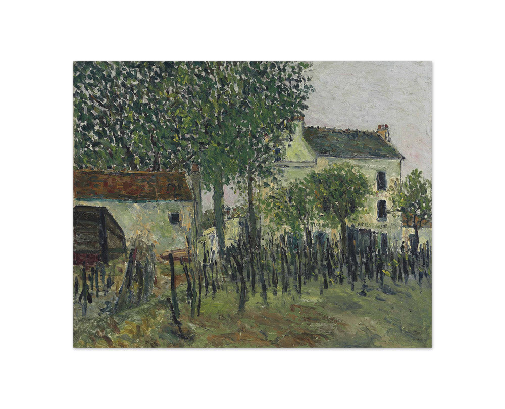Maurice Utrillo - Landscape at Pierrefitte - Compact / Full Bleed / No Frame