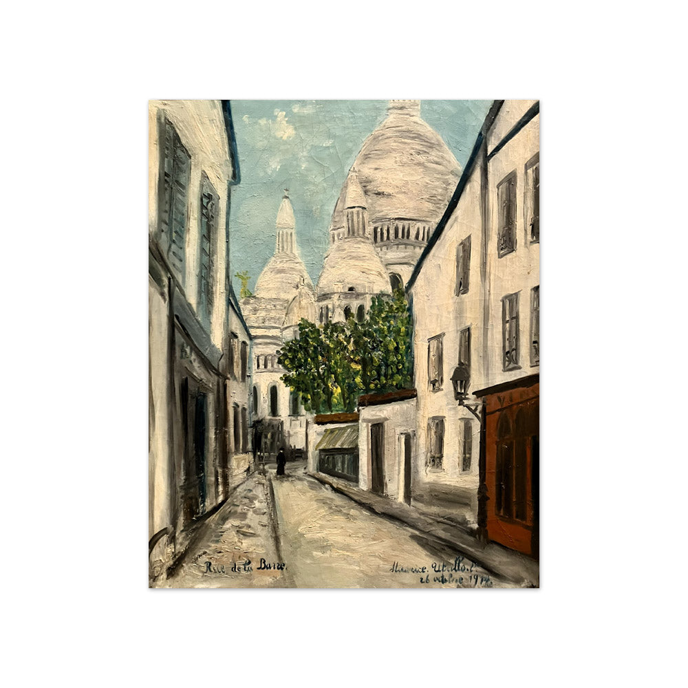 Maurice Utrillo - Rue de la Barre - Compact / Full Bleed / No Frame