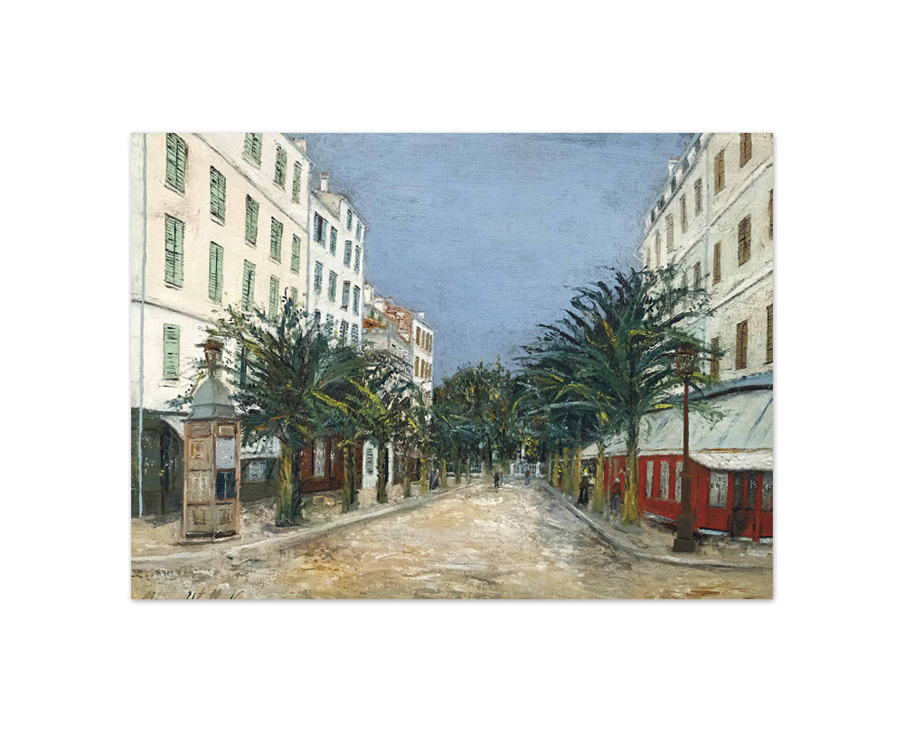 Maurice Utrillo - Street in Hyères - Compact / Full Bleed / No Frame