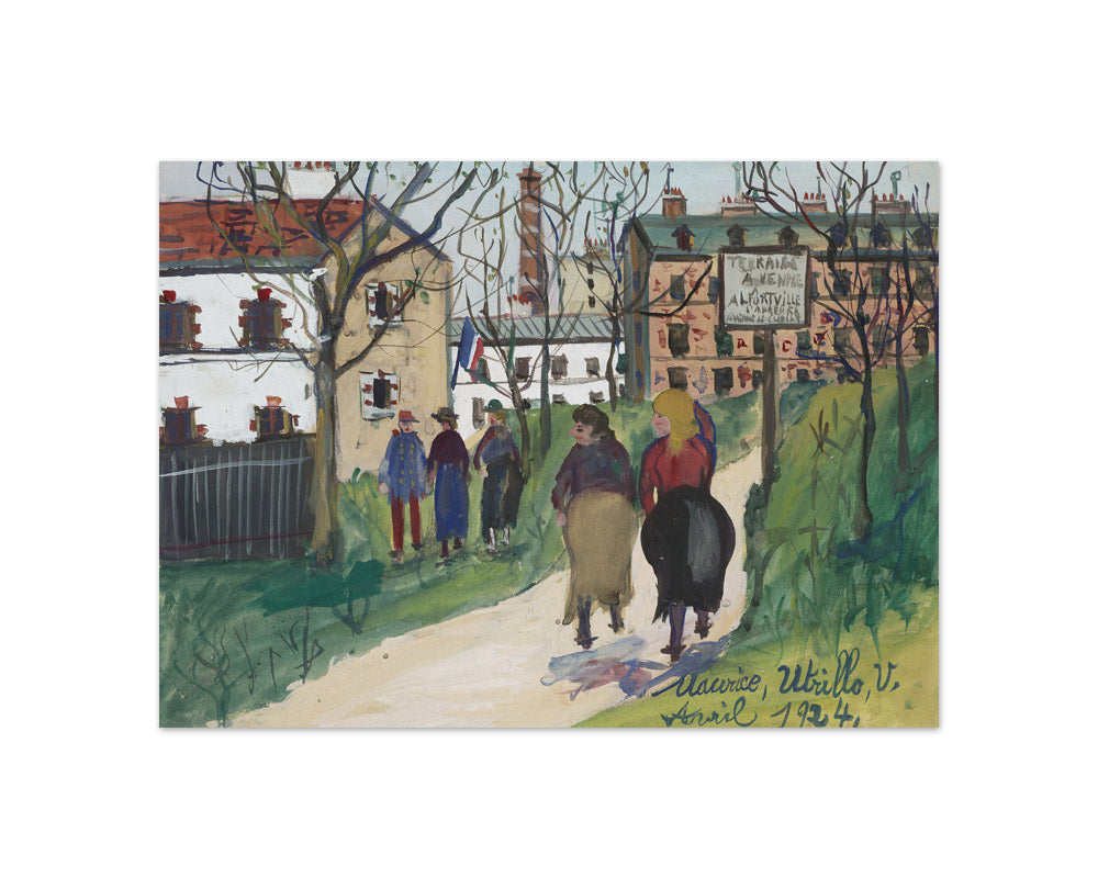 Maurice Utrillo - Land for sale, Alfortville - Compact / Full Bleed / No Frame
