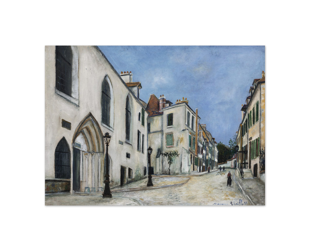 Maurice Utrillo - Provins Hospital (Seine-et-Marne) - Compact / Full Bleed / No Frame
