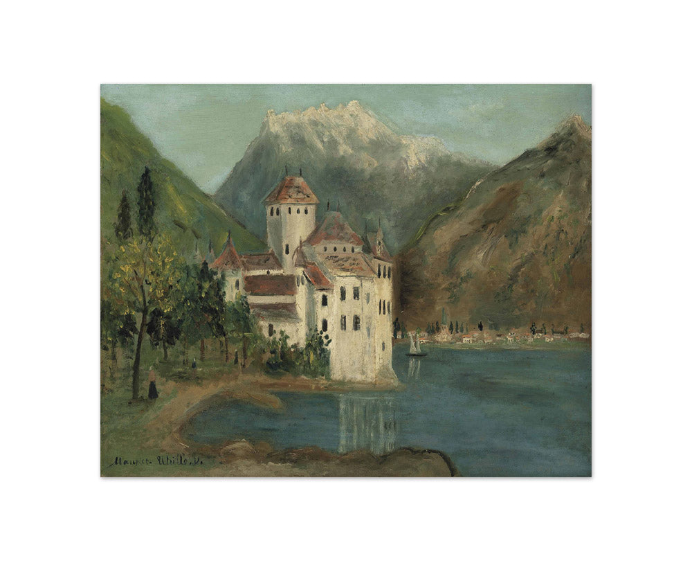 Maurice Utrillo - Chillon Castle, 1916 - Compact / Full Bleed / No Frame