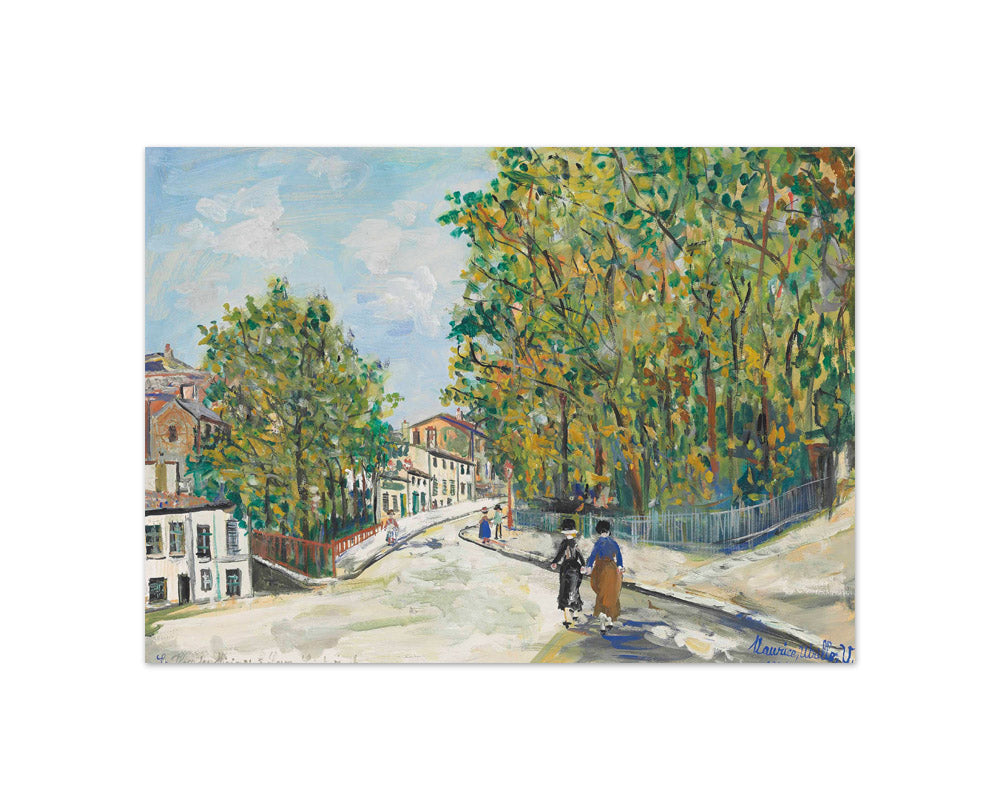 Maurice Utrillo - Square Minimes - Compact / Full Bleed / No Frame