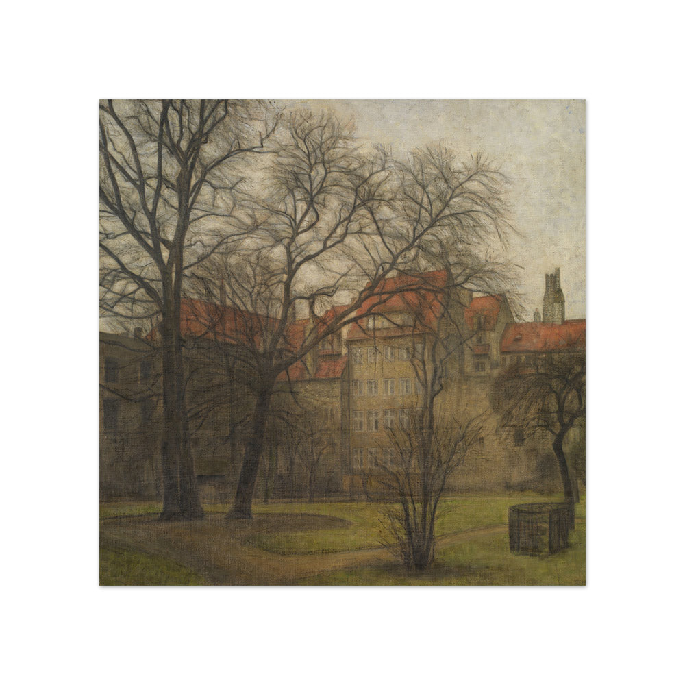 Svend Hammershøi - The Garden of the Prince's Palace - Compact / Full Bleed / No Frame