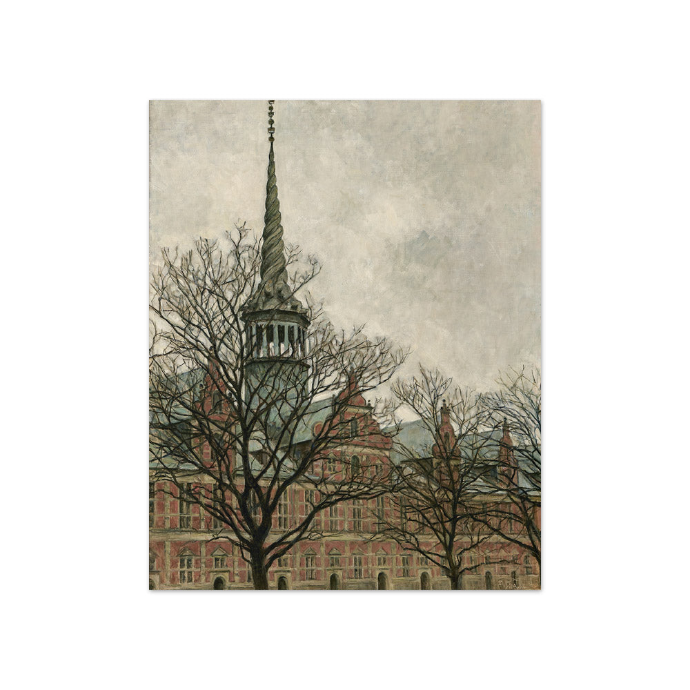 Svend Hammershøi - View of Børsen - Compact / Full Bleed / No Frame