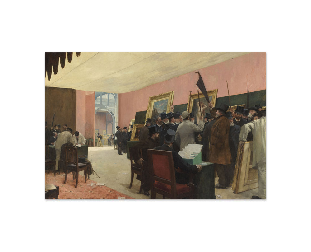 Henri Gervex - A Session of the Painting Jury - Compact / Full Bleed / No Frame