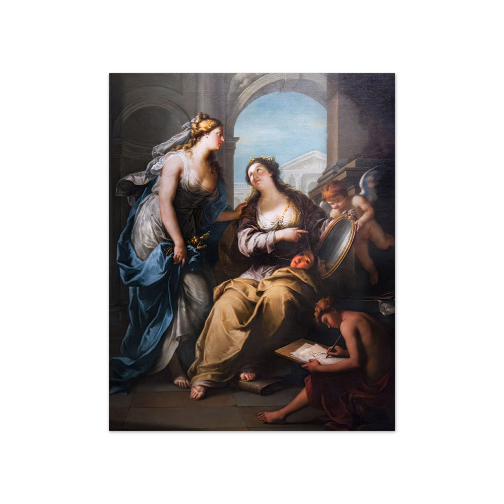 Francesco Maggiotto - Allegory of the Art of Painting - Compact / Full Bleed / No Frame