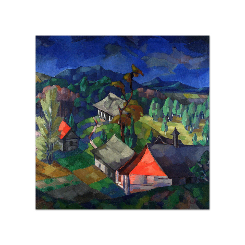 Konrad Mägi - View of the Countryside - Compact / Full Bleed / No Frame
