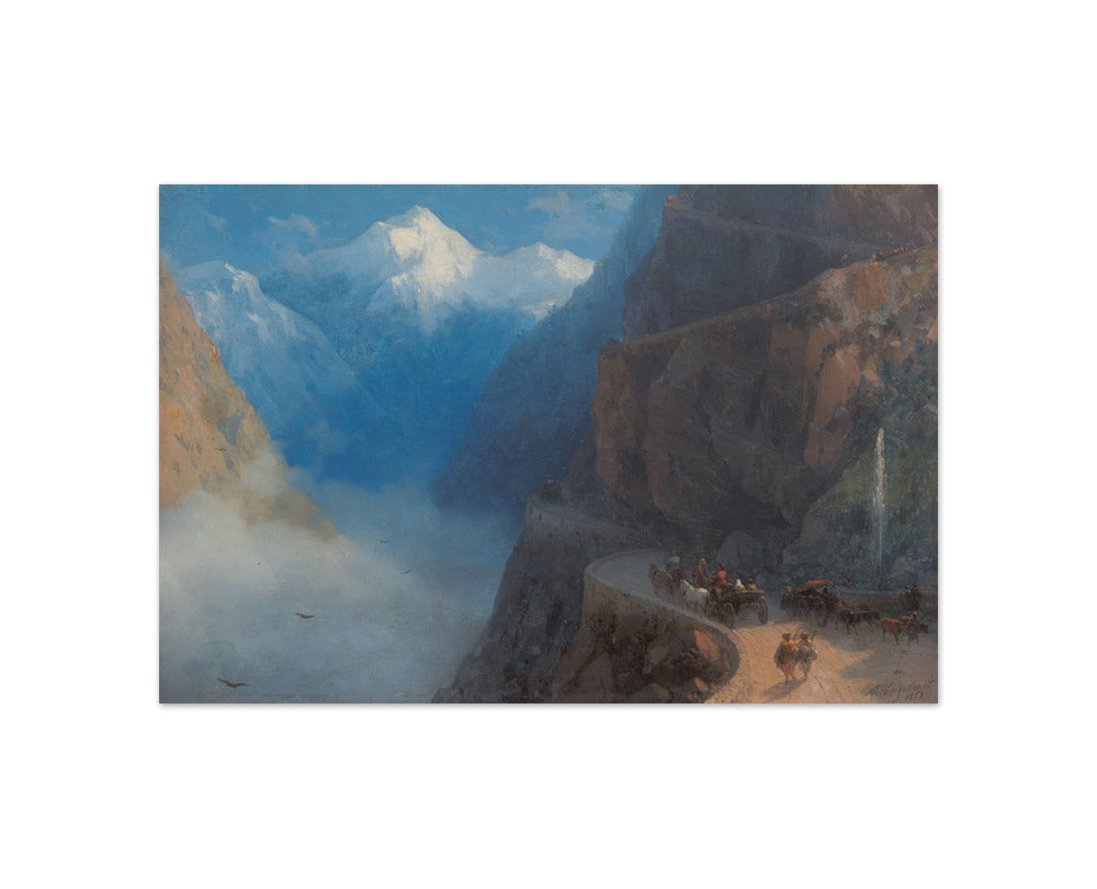 Ivan Aivazovsky - From Mleta to Gudauri - Compact / Full Bleed / No Frame