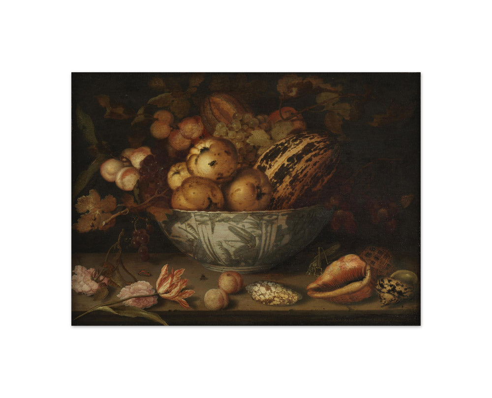 Balthasar van der Ast - Still Life of Fruit - Compact / Full Bleed / No Frame