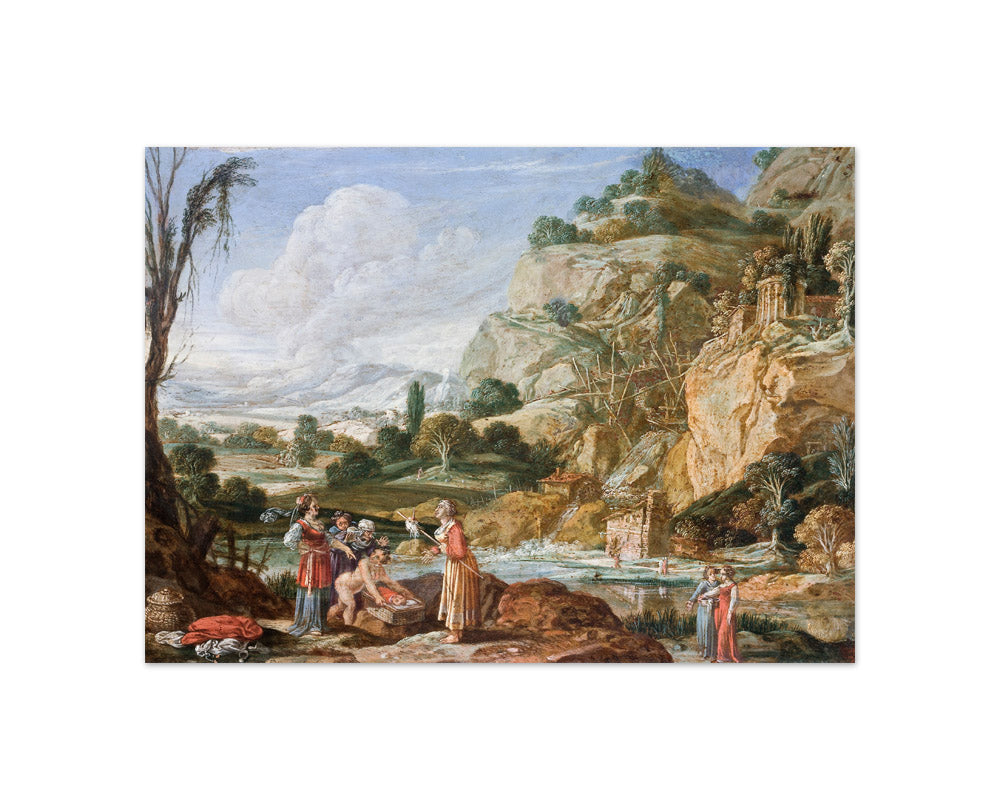 Bartholomeus Breenbergh - The Finding of Moses - Compact / Full Bleed / No Frame