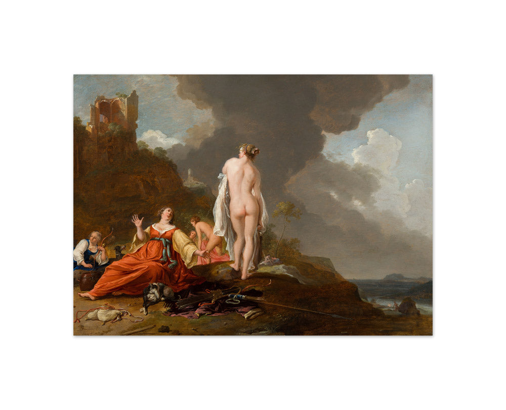 Bartholomeus Breenbergh - Landscape with Nymphs - Compact / Full Bleed / No Frame