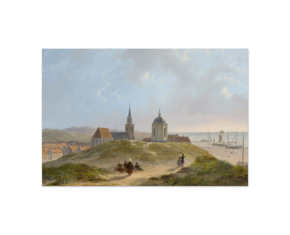 Bartholomeus Johannes van Hove - View on Scheveningen - Compact / Full Bleed / No Frame