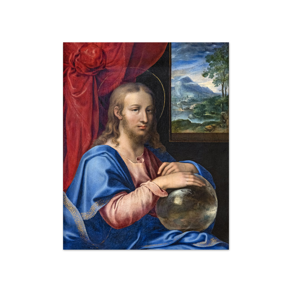 Bartholomeus Spranger - Christ the Savior of the World - Compact / Full Bleed / No Frame