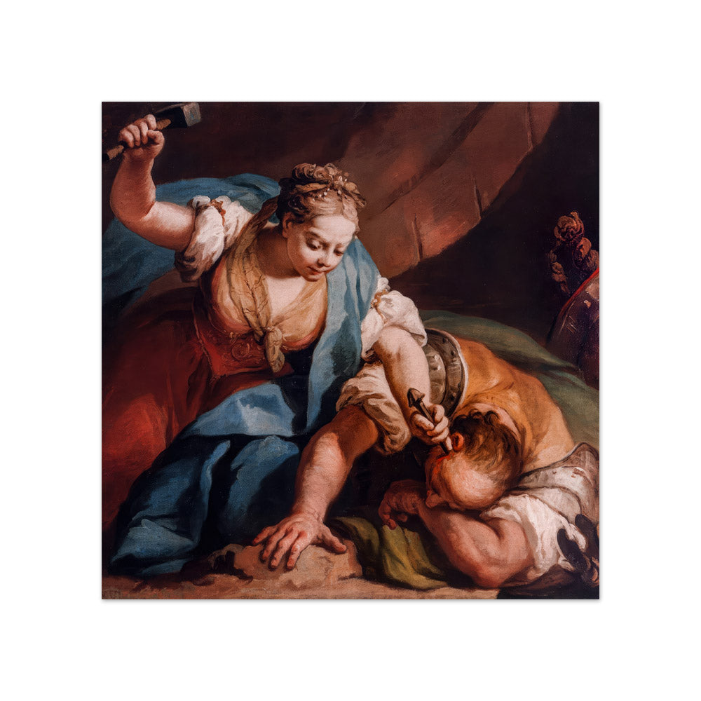 Jacopo Amigoni - Jael kills Sisera - Compact / Full Bleed / No Frame
