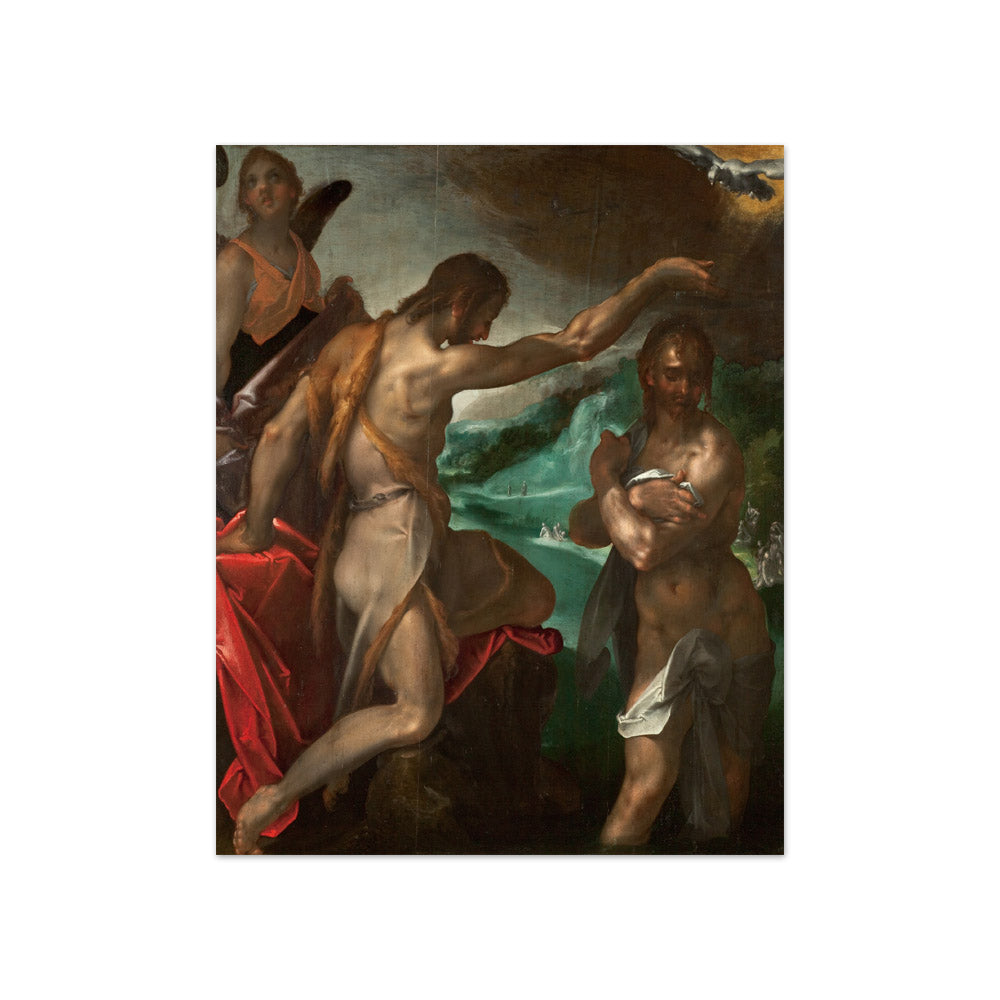 Bartholomeus Spranger - Baptism of Christ - Compact / Full Bleed / No Frame