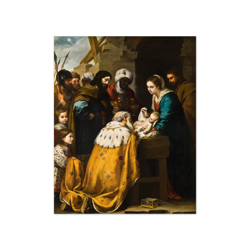 Bartolomé Esteban Murillo - Adoration of the Magi - Compact / Full Bleed / No Frame