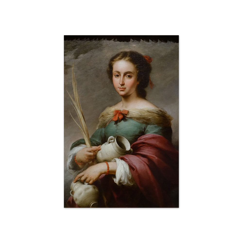 Bartolomé Esteban Murillo - Saint Rufina - Compact / Full Bleed / No Frame