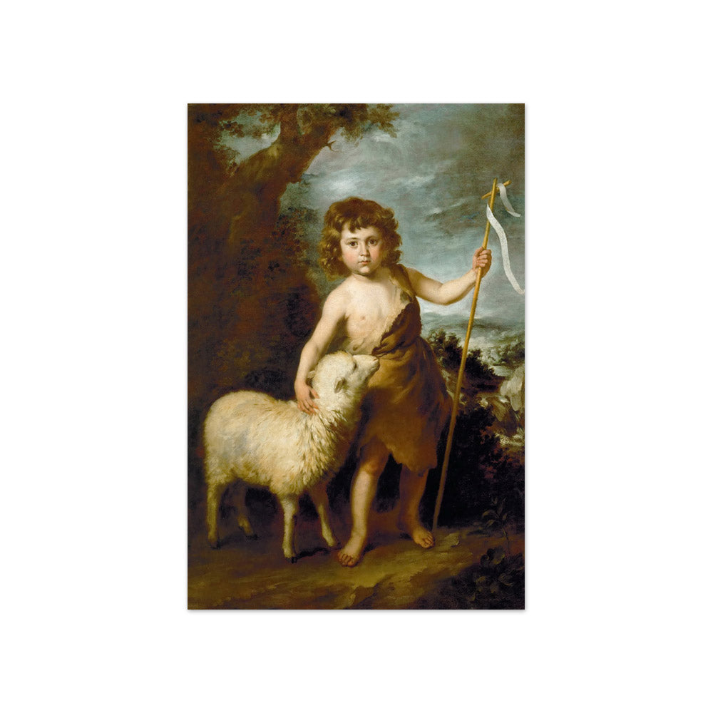 Bartolomé Esteban Murillo - Young John the Baptist - Compact / Full Bleed / No Frame