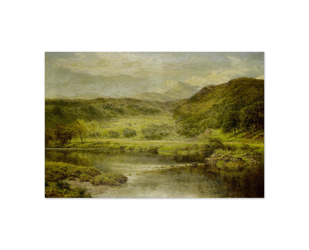 Benjamin Leader - In a Welsh Valley - Compact / Full Bleed / No Frame