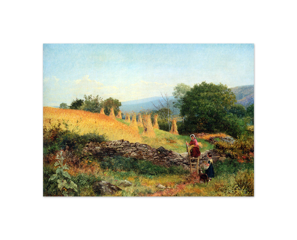 Benjamin Leader - A Welsh Cornfield - Compact / Full Bleed / No Frame
