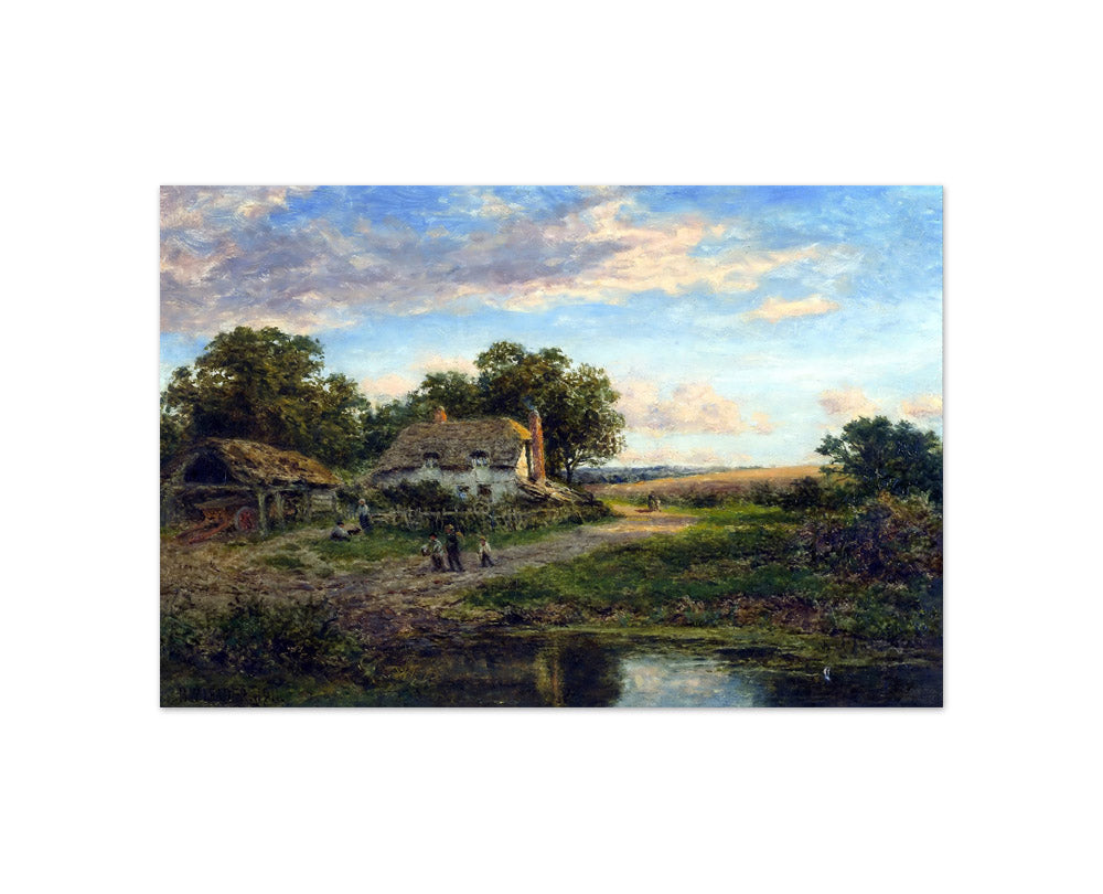 Benjamin Leader - A Worcestershire Cottage - Compact / Full Bleed / No Frame