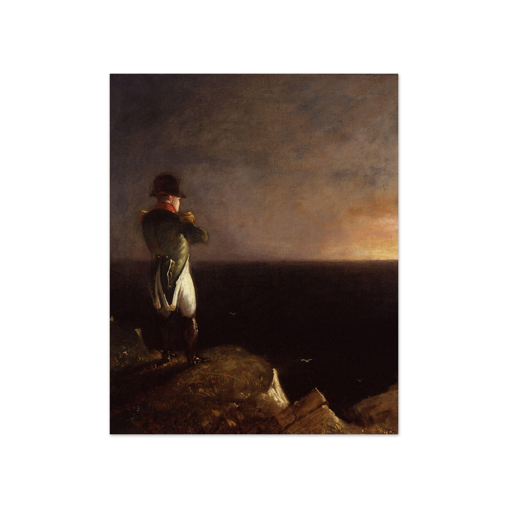 Benjamin Robert Haydon - Napoleon Musing After Sunset - Compact / Full Bleed / No Frame