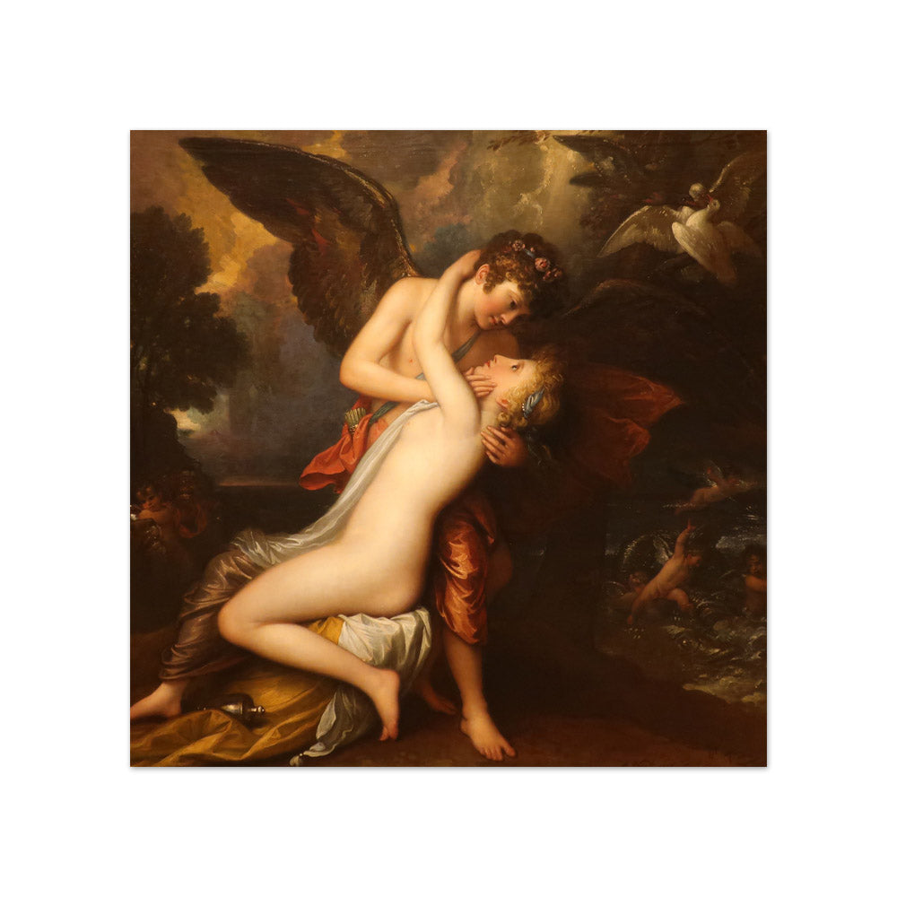 Benjamin West - Cupid and Psyche - Compact / Full Bleed / No Frame