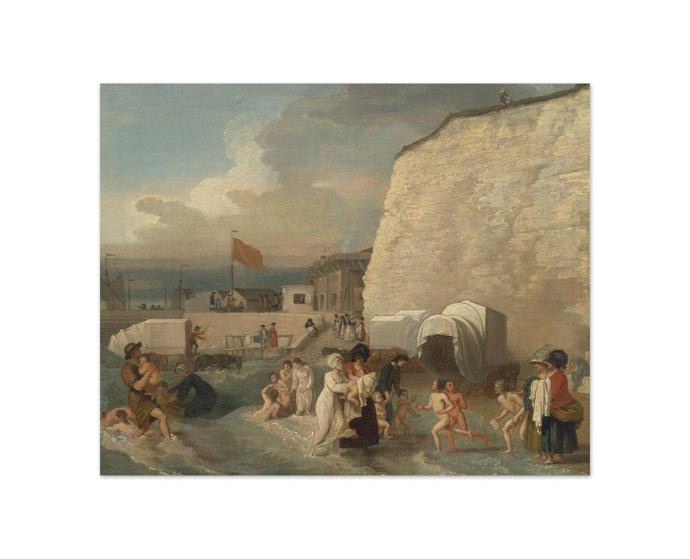 Benjamin West - The Bathing Place at Ramsgate - Compact / Full Bleed / No Frame