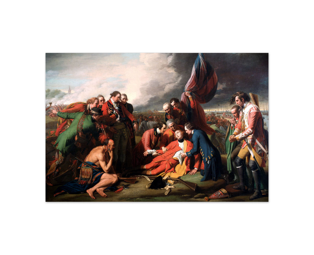 Benjamin West - The Death of General Wolfe - Compact / Full Bleed / No Frame