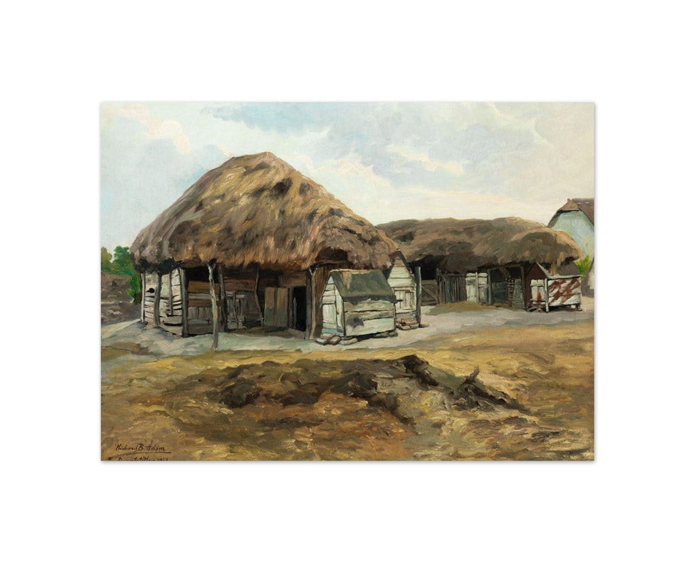 Richard Benno Adam - Barn in Dunatetétlen - Compact / Full Bleed / No Frame