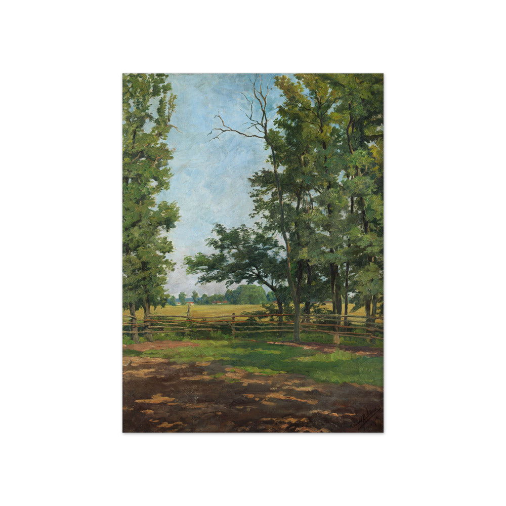 Richard Benno Adam - On the Grounds of the Horse Racing Track Riem - Compact / Full Bleed / No Frame