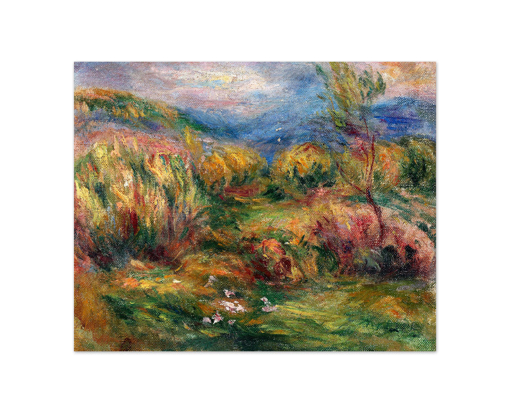Auguste Renoir - Landscape near Cagnes-sur-Mer - Compact / Full Bleed / No Frame
