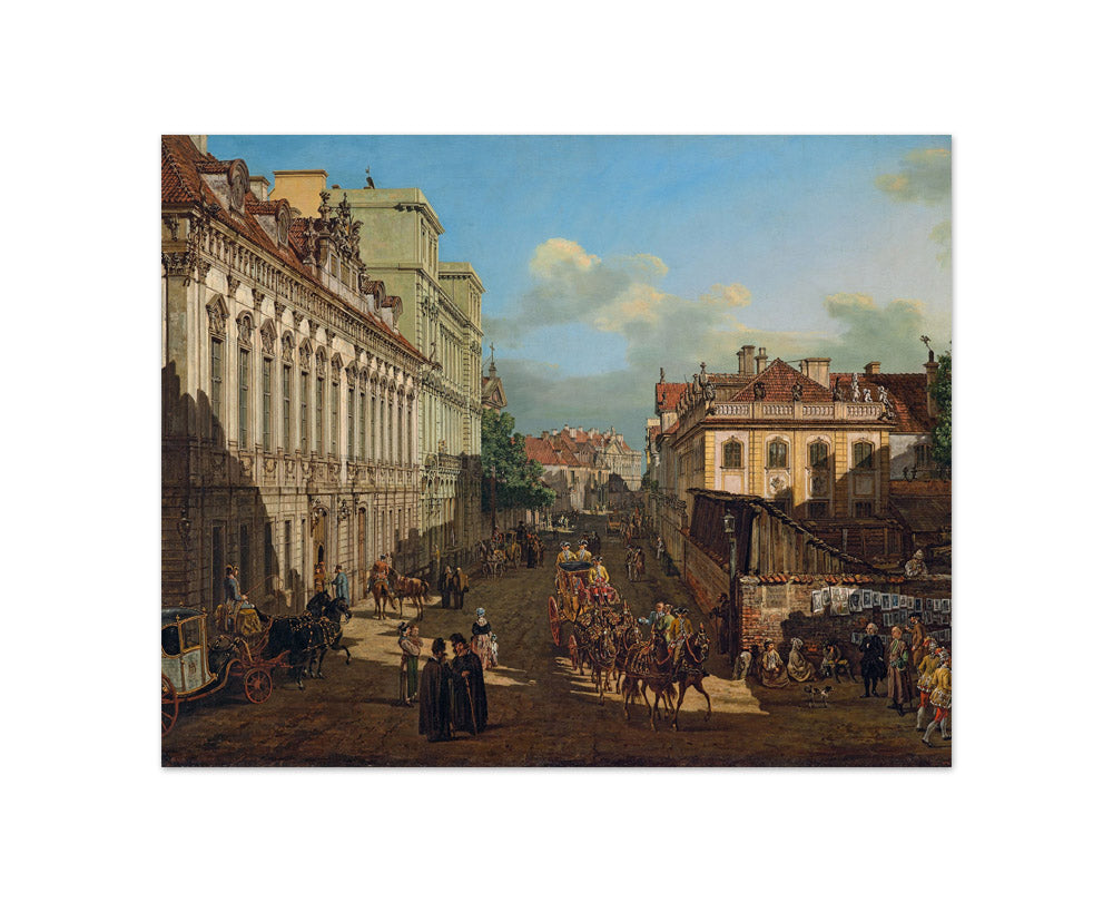 Bernardo Bellotto - Miodowa Street - Compact / Full Bleed / No Frame