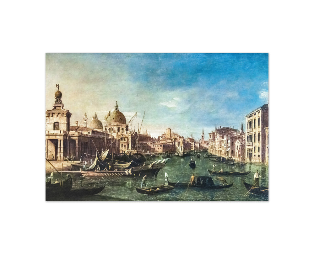 Bernardo Bellotto - View of the Grand Canal from the Punta della Dogana - Compact / Full Bleed / No Frame
